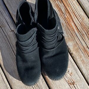 UGG Black Leather Boots